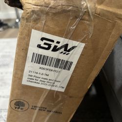 3W Floor Mats Trunk Liner For Jeep Grand Cherokee 2022-2025 All Weather Car Mat