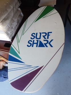Surf shark skim board