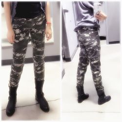 NWT Rue 21 Camouflage Women's Jean mid rise skinny size 4 and 6