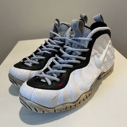 Nike Foamposite Chrome White 