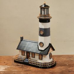 Custom DIY Unassembled Ocean Lighthouse with cabin Home decorations lamp