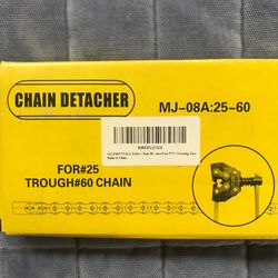 Chain breaker tool