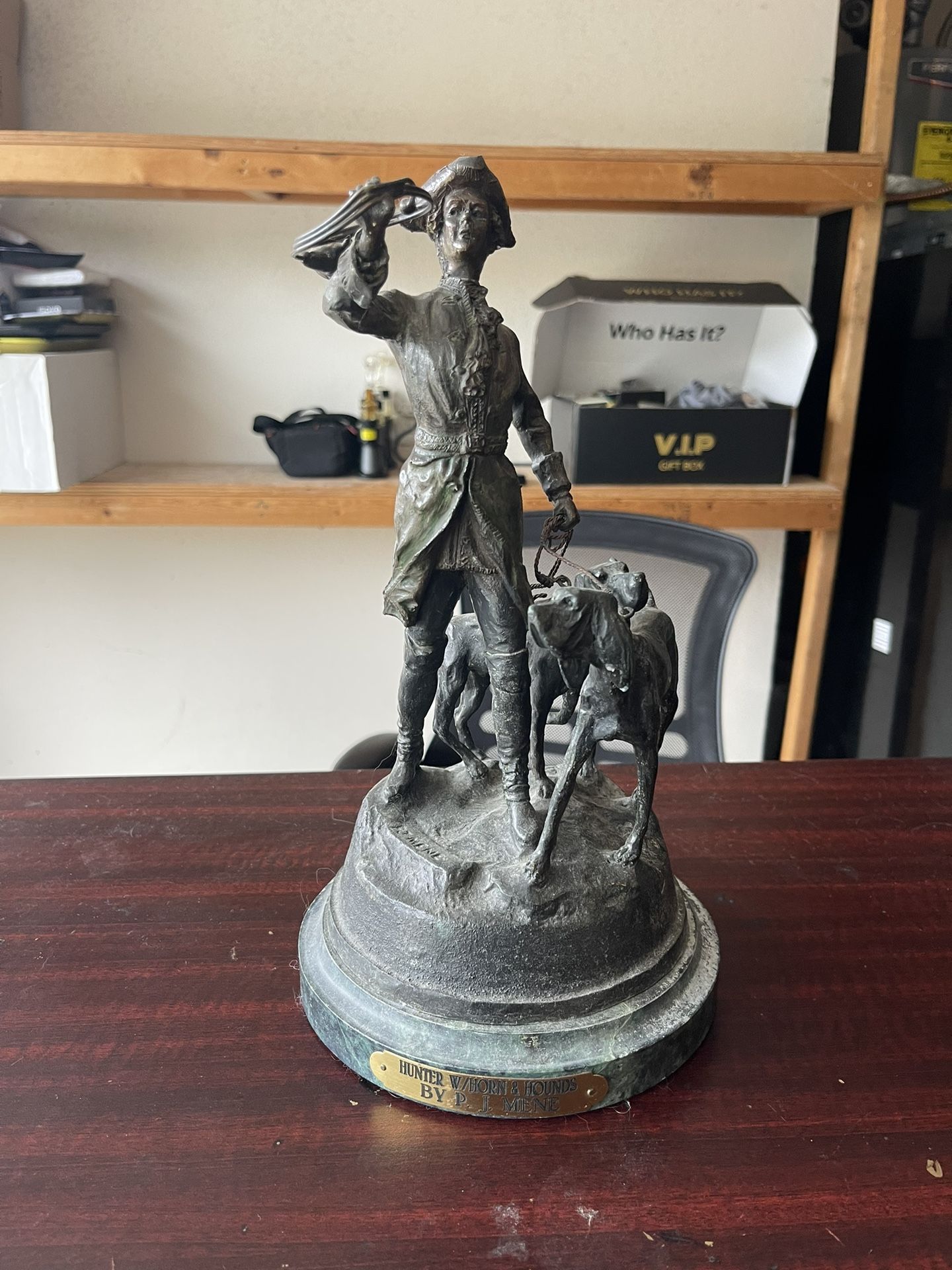 Bronze Statue By P.J. Mene