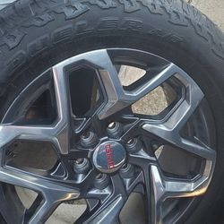 gmc sierra wheels 275 60 20
