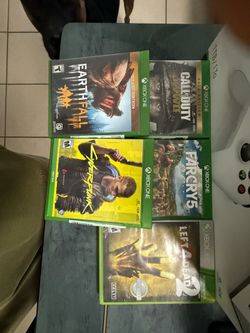 Xbox S Two controllers + Games
