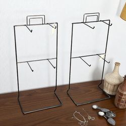 2 pc jewelry display stands 