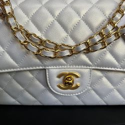 CC Iridescent White Handbag! 