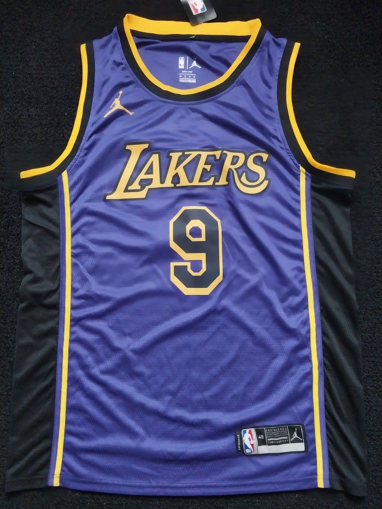 Los Angeles Lakers #9 James Jr. NBA Jersey - Size M