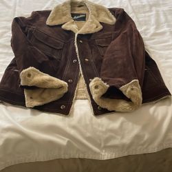 Vintage Suede Leather Jacket 