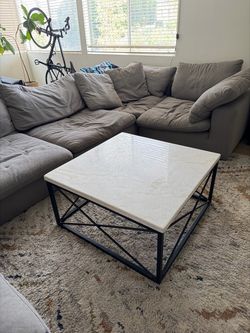 Like New Marble Coffee Table