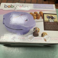 Babycakes cake pops maker