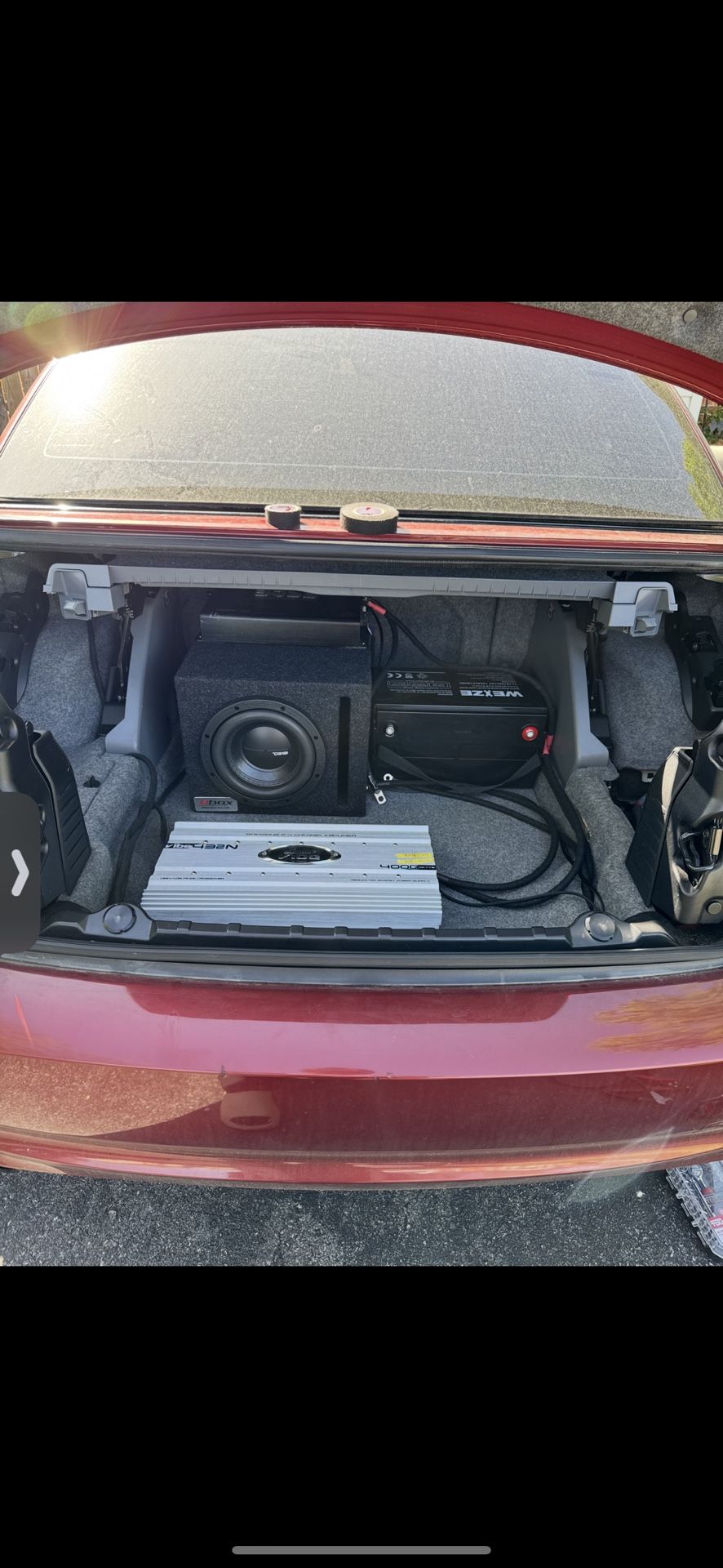 DS18 8” Subwoofer + Box (Brand New)