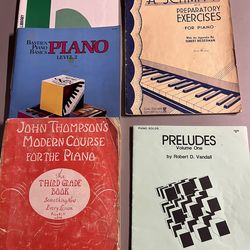 Piano Music, Instructional Books, Sheet, Duets