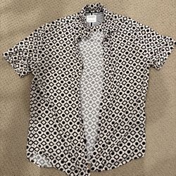 Floral men’s button up shirt