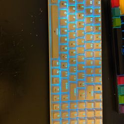 Gaming Keyboard Led Blue Lights