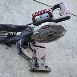 Chop saw craftsman works