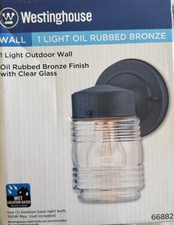 Westinghouse Outdoor Wall Sconce Fixtures x3