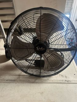 18 inch wall mounted three speed fan