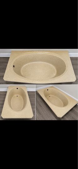 Heavy Solid Surface Corner Bathtub / Jacuzzi Tub