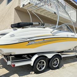 2006 Freshwater Yamaha AR210 Wakeford Boat with Trailer clean