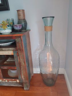 XL Tall Glass Vase
