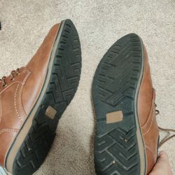 Brown Memory Foam Shoes - Izod Brand 