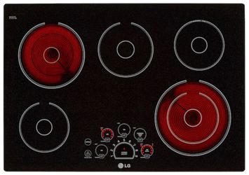 LG 30” Electric Glass Cooktop – NEW OPEN BOX – 5 Burners