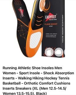EasyFeet Flame Boost Sport Insoles XL