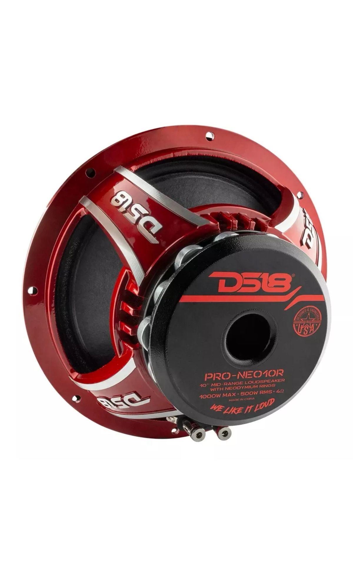 Ds18 Speaker Audio Car Boat 10 Inch 