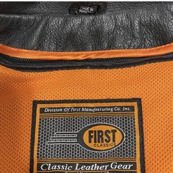 Leather Riding Jacket 