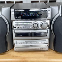 aiwa CX-NA888 Digital Audio System & Speakers 4Channel MultiAmplifier CD3 