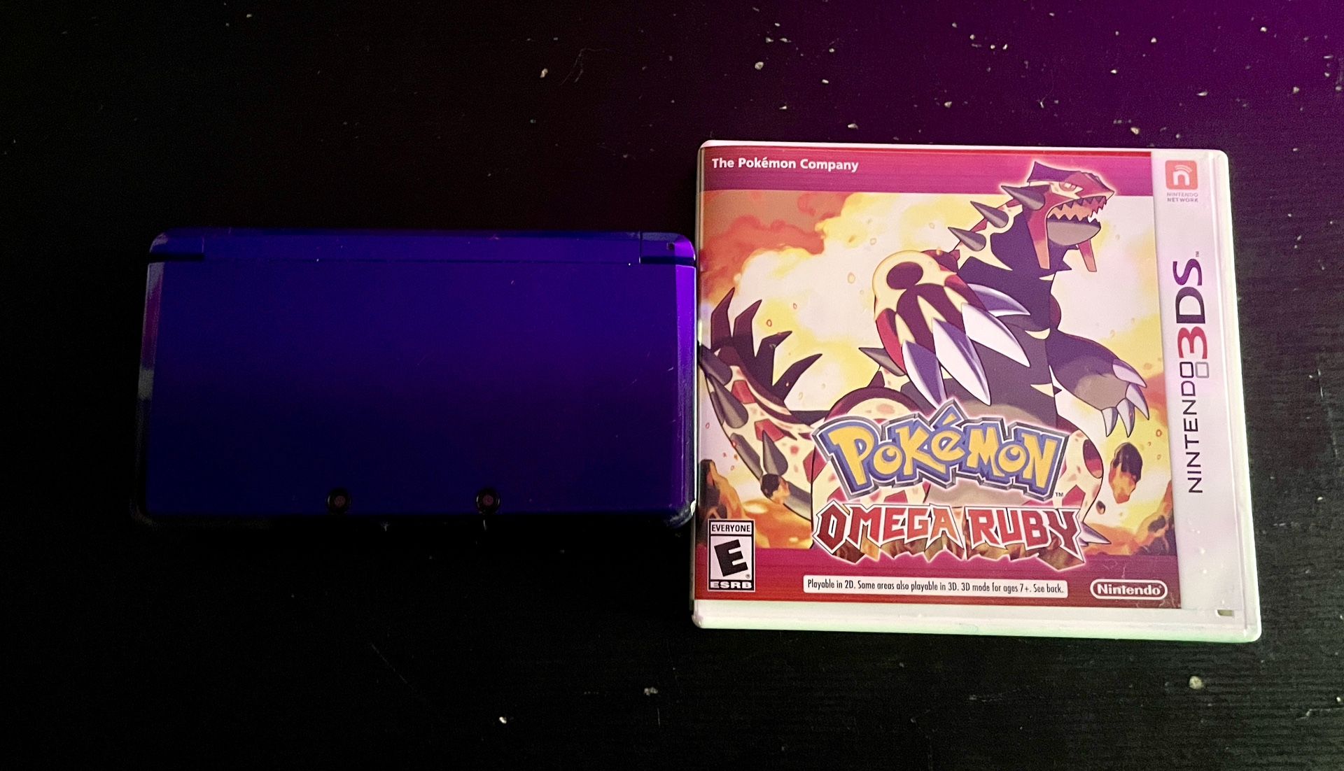 Nintendo 3DS with Pokemon Omega Ruby (separate or bundle)