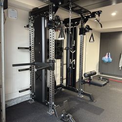 Squat Rack🔹All In One Home Gym🔹Dual Cable Machine🔹FREE DELIVERY