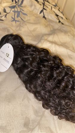 12” curly wave bundle