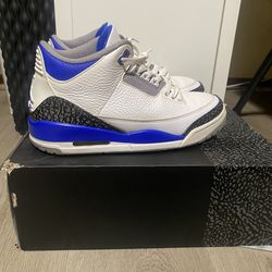 Air Jordan 3 racer blue