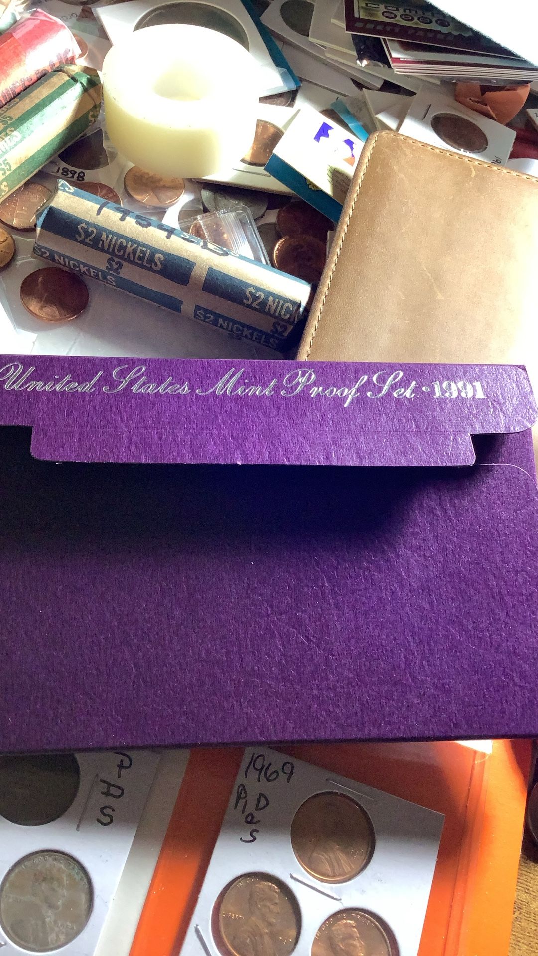 🎁 )1991 -S Mint Proof Set For Sale