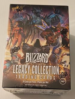 Blizzard Legacy Collection Upperdeck 2023 Blaster Box