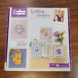 New In Box Crafters Companion Wobbling Characters Craft Kit