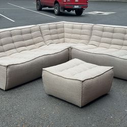 Sectional Couch Sofá (Free Delivery)🚚