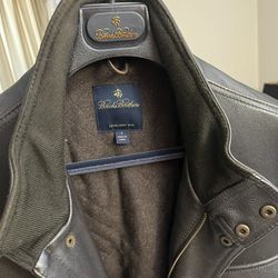 Brooks Brothers Leather Jacket 