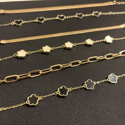 Gold-plated Bracelet Bundle 