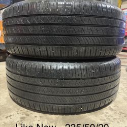 (2) - 235/50/20 Pirelli Scorpion Zero All Season Tires
