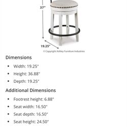 3 Bar Stools 