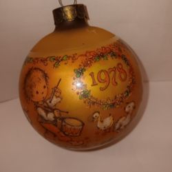 VINTAGE 1978 Hallmark Christmas ornament "Little Drummer Boy" $5 FIRM