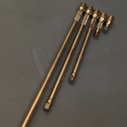 Snap-on Tools 5 pc 1/4" Drive Knurled Extension Set Includes 1-1/4, 2„6, 8 and 11" extensions
