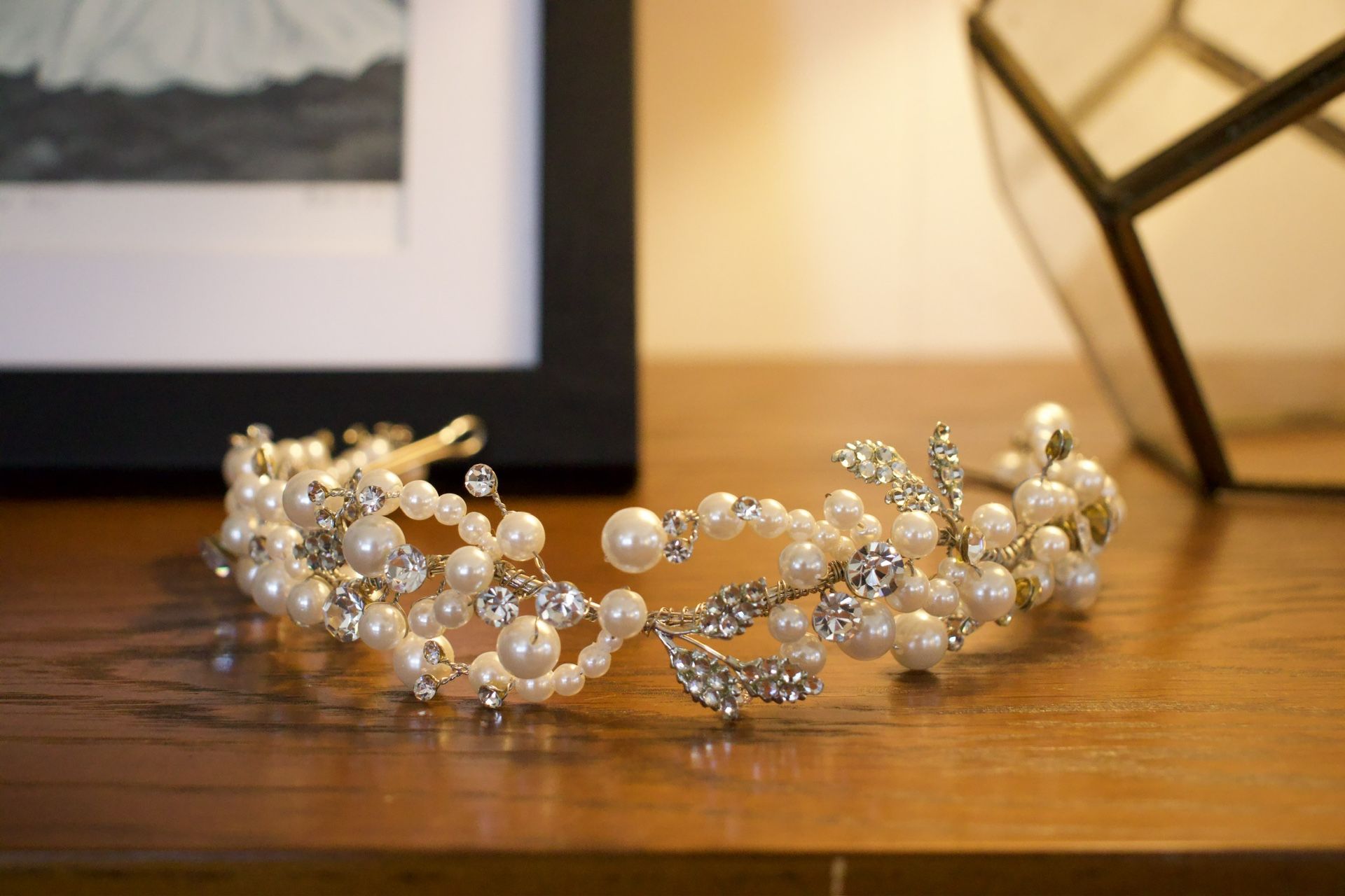 Pronovias Crystal And Pearl Bridal Headpiece