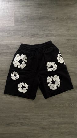 Authentic Denim Tears Black Shorts, Size M
