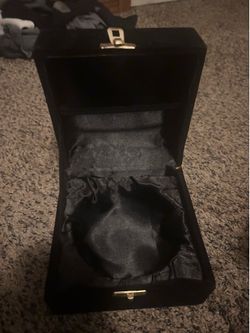 Black Fabric Classic Single Watch Presentation Box for 1-3 Watches