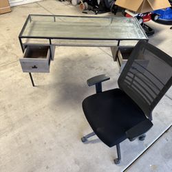 Office Desk & Chair