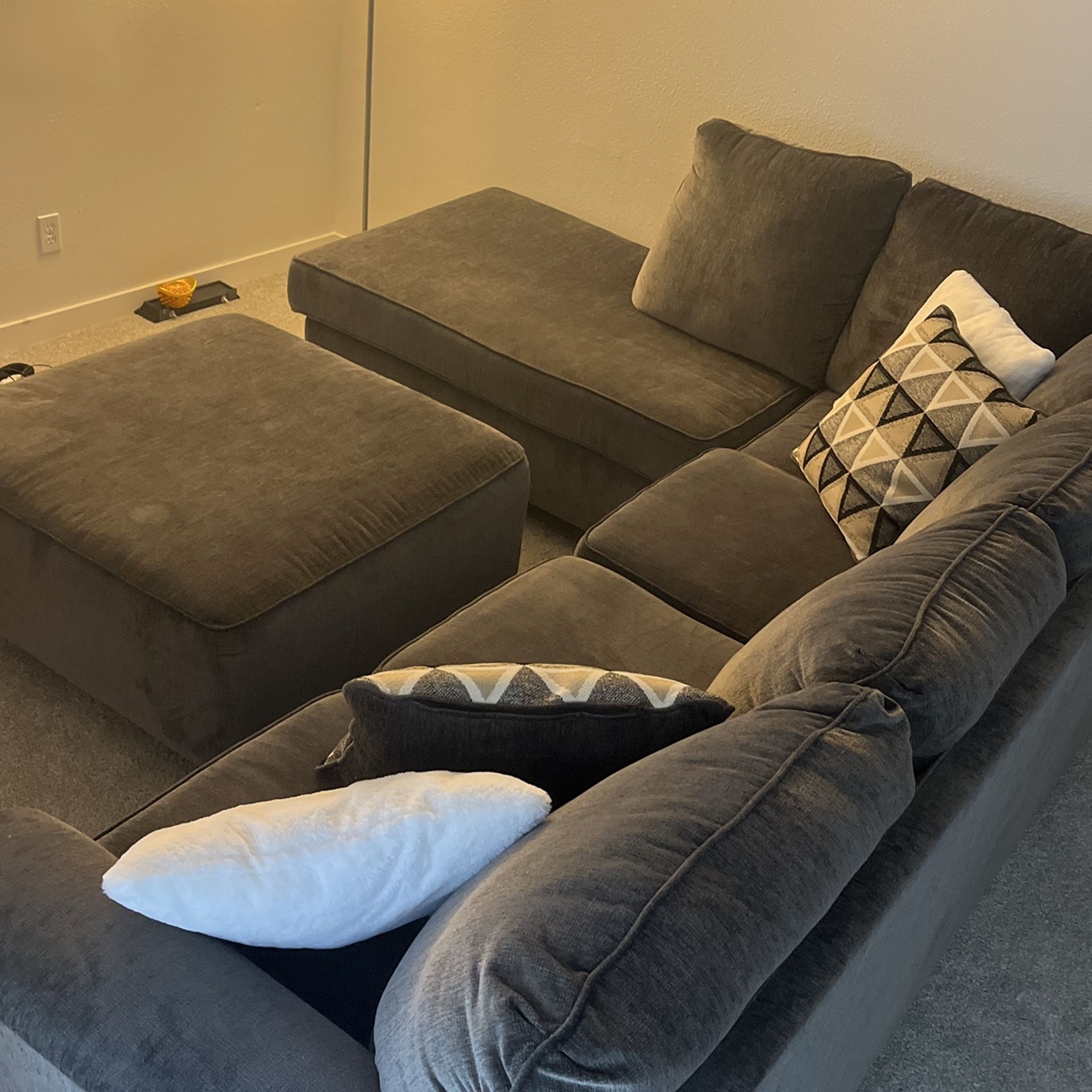 Couch With Ottoman